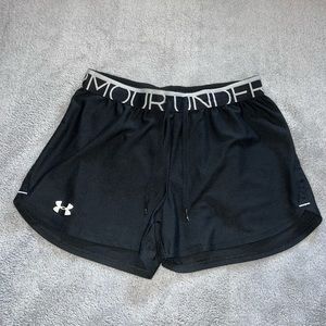 Womens Black Under Armour Shorts